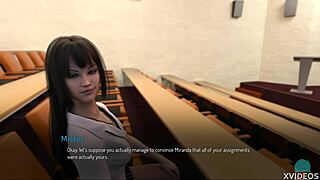 Bound College Girl Gives Jerk Off Instructions