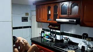 Stepsister's Pussy Licked In Kitchen Recording