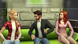 i'm the teacher getting intensely fucked by sadie and rachel in this amateur threesome