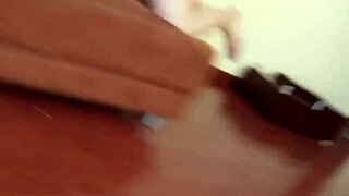 First hardcore porn scene for amateur Colombian couple