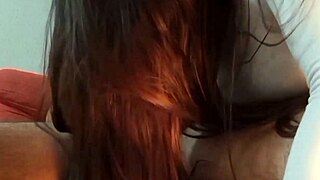 Riding brother-in-law's cock at sister's house!