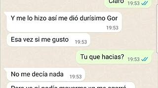 Latina teen recounts her second infidelity fuck