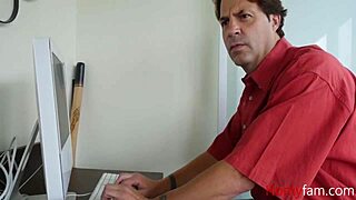 Step sister rides step brother