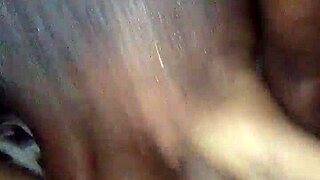 Ebony Teen Performs Deepthroat And Swallow In Part Three