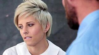 Oh, This Blonde Teen 18+ with Small 18+ Tits is So Hot