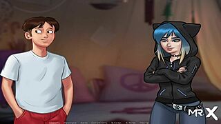 समरटाइमसागा टीन 18+ नंगी होकर वाइल्ड हेनतई क्रीमपाई फन