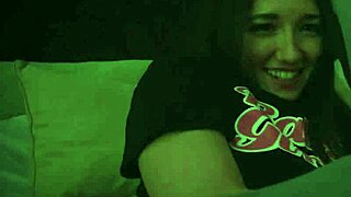 Tony profane hears maya wolfe masturbating and joins rubbing her privates