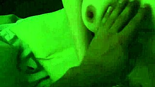 Tony profane hears maya wolfe masturbating and joins rubbing her privates