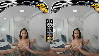 Virtual Porn - Black Stepsister Ameena Green Wants Your Cock Right Now