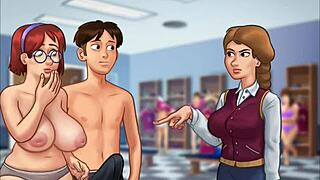 i can't stop staring at my friend judith's amazing boobs