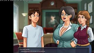 i can't stop staring at my friend judith's amazing boobs