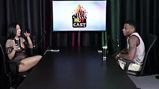 will mastro talks sheer red lingerie stress