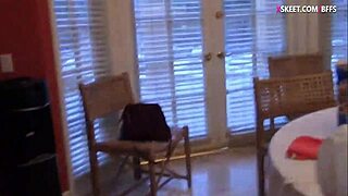 teen bakers sharing a cock in the kitchen for a hardcore 3some 😈