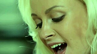 Tender blonde and cunning brunette merging their hot bodies.