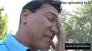 Gorgeous brunette fucked hard with big cock