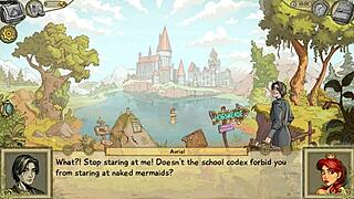 innocent witches in anime fantasy game part 01