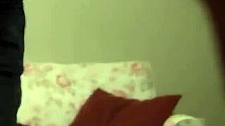 College student has mad small tits and masturbates solo (video)