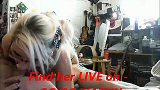 cute girl plays with cock on webcam 😏