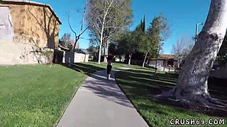 So, this sexy chick in glasses needed cash bad. Hooked up with boss’s stepdaughter for fun.