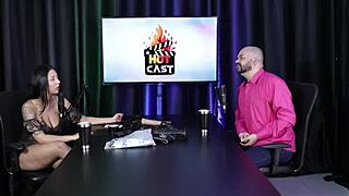 Paulo Avelar Models Sheer Red