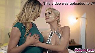 Brooke Banner and Skye Blue Can't Resist Licking Each Other!