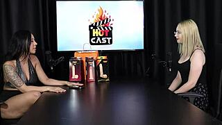 Vivian Lola, Shy Escort, Makes Film In Sheer Red