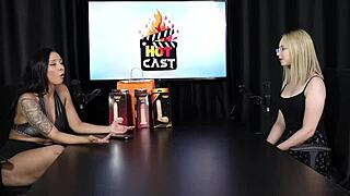 Vivian Lola, Shy Escort, Makes Film In Sheer Red