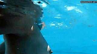 Beautiful Blonde Zazie Skymm Swims Nude in Stunning Underwater Scene with Hungarian Charm