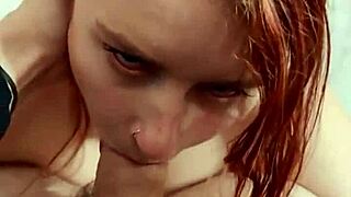 Beautiful redhead with nice tits