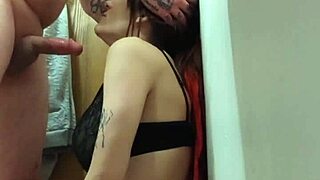 brunette teen masters hardcore deepthroat skills