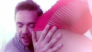 Black amateur receives a facial after blowjob