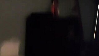 Petite brunette teen sucking big cock