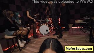 nia bleu and anjoy nasty moan during hardcore facial from brett maker.