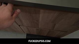 Fuckedupsis nice stepsister caught her stepbrother wanking in the bathroom?