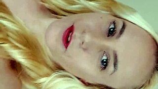 Muscular blonde teen humiliates tiny biceps in wrestling femdom