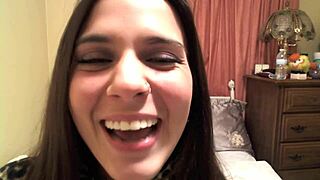 Wow, Cute Teen Drills Her Pussy in Wild Action!