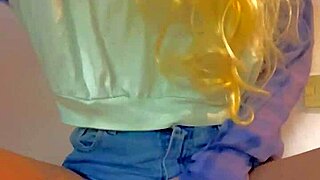 Hot European Teen with Small Natural Tits Masturbates in Sexy Lingerie Until She Cums in Fetish Play