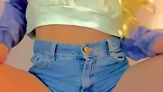 Hot European Teen with Small Natural Tits Masturbates in Sexy Lingerie Until She Cums in Fetish Play