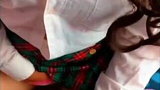 she says, mexican schoolgirl finds me masturbating, we fuck hard after school