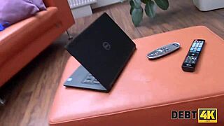 Debt4k Student Girl Struggles with Rent but Her Body Amazes