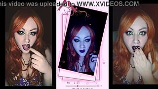 cei tease with goddess lana, riding and instructing