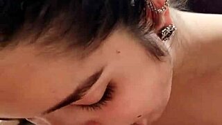 i'm a slutty teen deepthroating for facial by jacuzzi