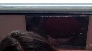 i'm a slutty teen deepthroating for facial by jacuzzi