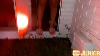 Brincadeira de esconde e esconde acaba em sexo com ed junior e carolina carioca completo no red