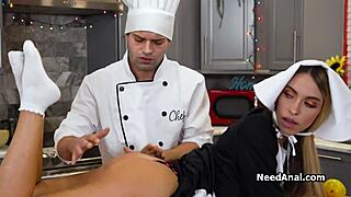 Oily Dinner Table Anal With Chef Nick