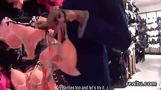 CZECH TEEN SEDUCED IN SUPERMARKET AND POUNDED IN POV!