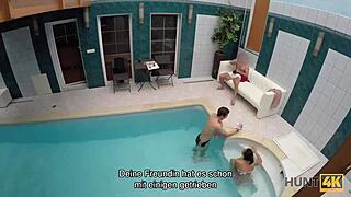 Poor cuckold watches teen 18+ czech rider get fucked for cash in reality blowjob