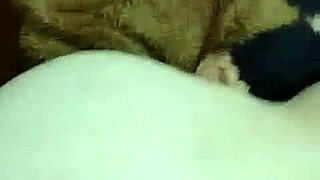 College Babe Teases Uncle In Garage With Ripped Clothes