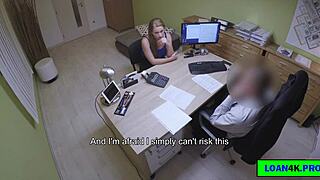 cute teen brunette y trades tight pussy for quick cash