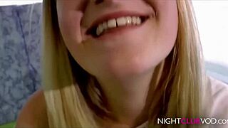 Teen GETS USED in the SEX BUS after school!